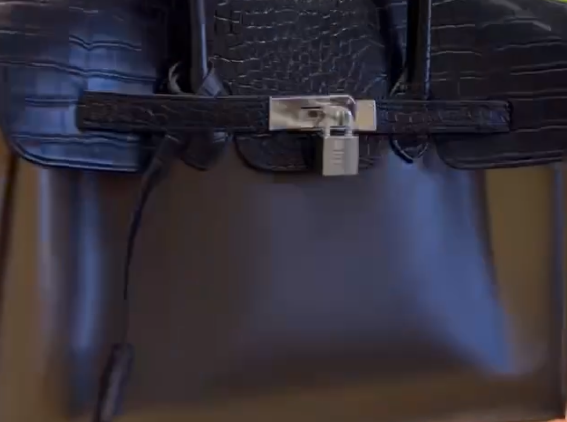 The Jelly Firkin Tote Bag - Crocodile Black 2.0