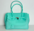 Summer Jelly Bag Tote Handbag - Turquoise
