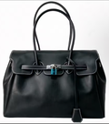 The Jelly Firkin Tote Bag - Jet Black