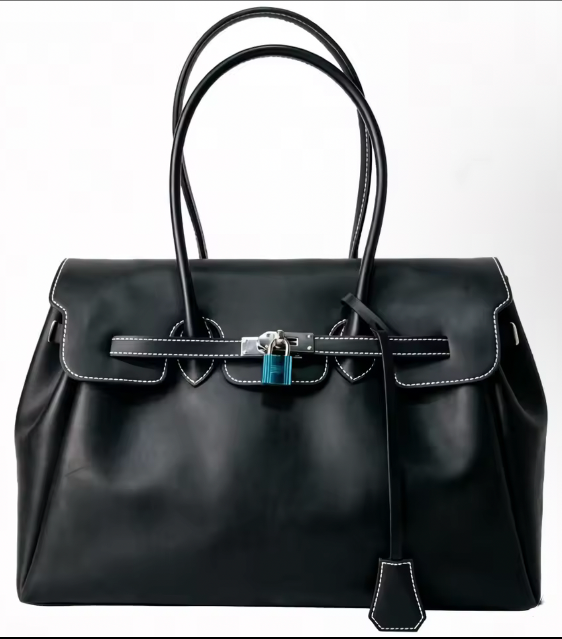 The Jelly Firkin Tote Bag - Jet Black