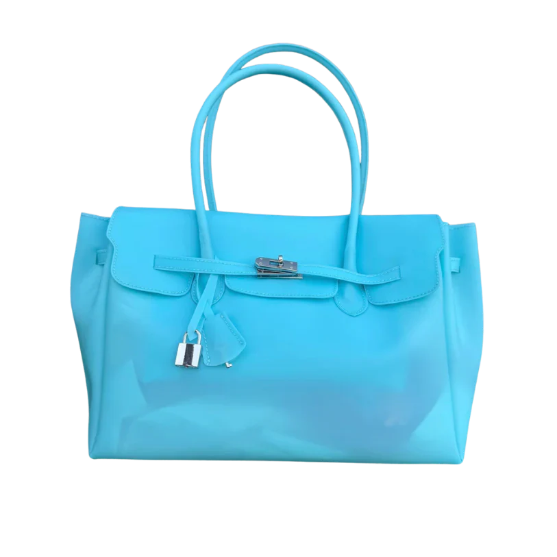 The Jelly Firkin Matte Tote Bag - Blue
