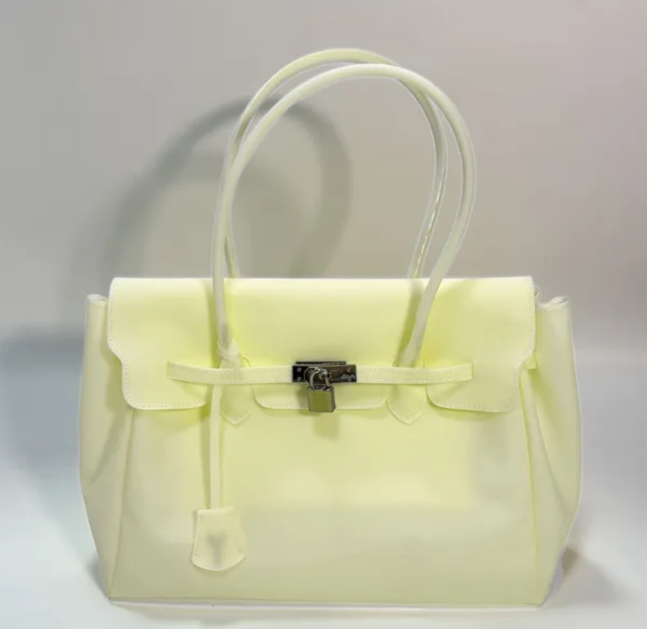 The Jelly Firkin Matt Tote Bag - Butter Yellow