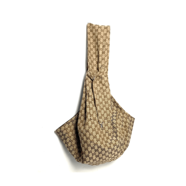 Designer Dog Pet Sling Carrier - Beige