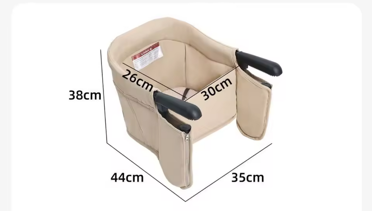 Dog Baby Dining Table Chair - Beige
