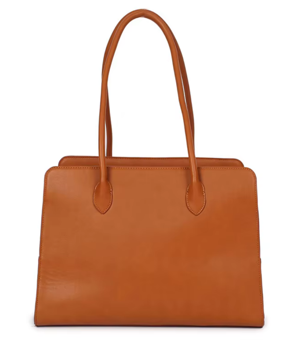 Faux Leather Pet Dog Carrier - Tan