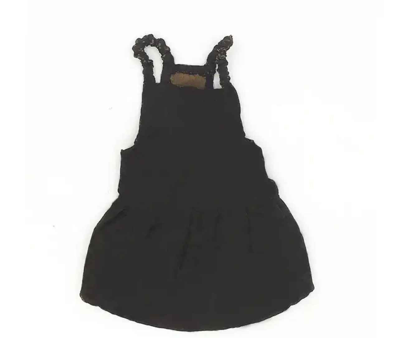 Chewy Vuiton Peplum Dog Dress - Brown