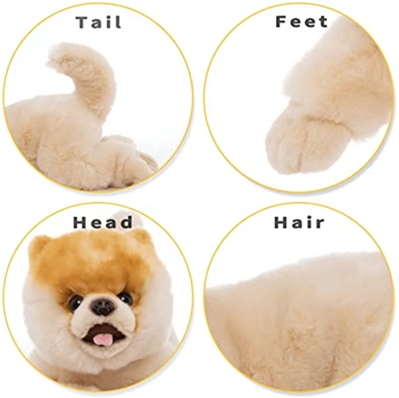 Pomeranian Stuffed Gift Toy