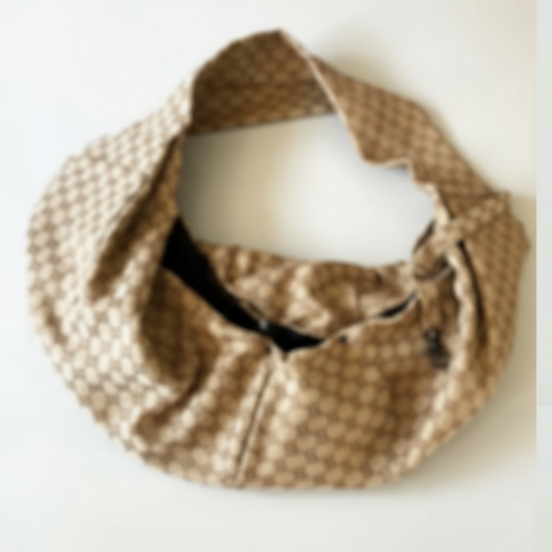 Designer Dog Pet Sling Carrier - Beige