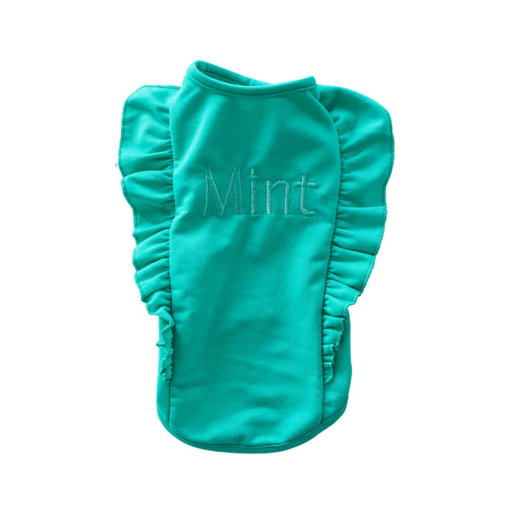Ruffle Top - Mint
