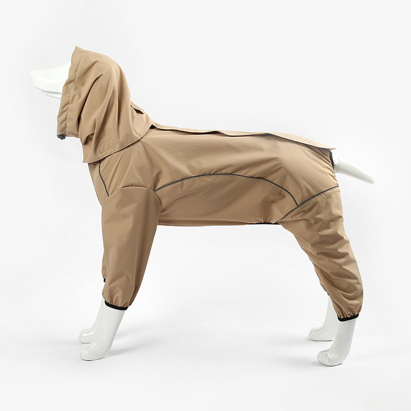 Waterproof Dog Jacket - Beige