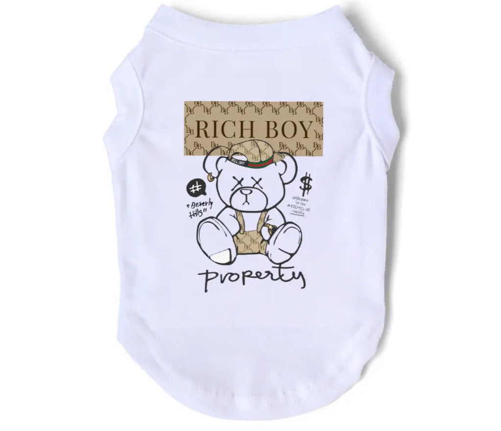 Rich Boy Proper Tee - White