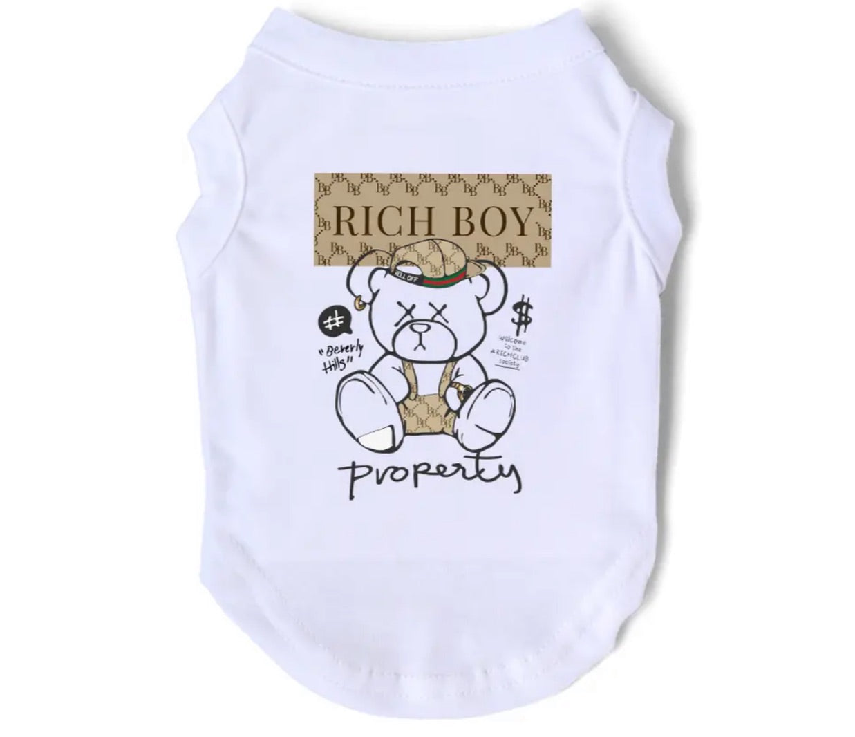 Rich Boy Proper Tee - White