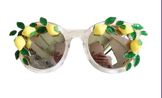 Lemon Sunglasses - Clear