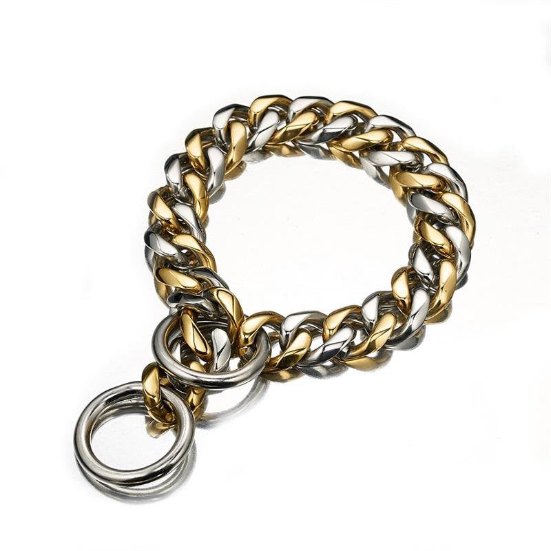 15mm Stainless Steel Dog Chain Collars