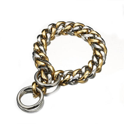 15mm Stainless Steel Dog Chain Collars