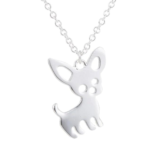 Chihuahua Pendant Necklace