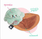 Ice Cream Mini Gelato Dog Toy - Mint