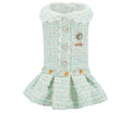 Tweed Dress - Mint Green