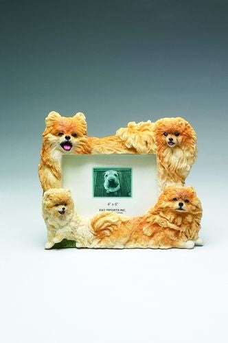 Pomeranian Picture Frame 4x6