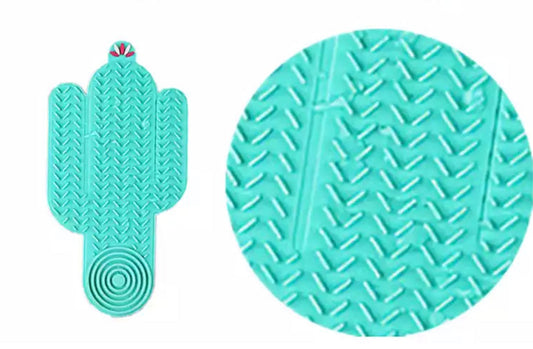 Silicone Pet Lick Mat - Catus