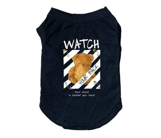 Watch Your Back Tee - Black
