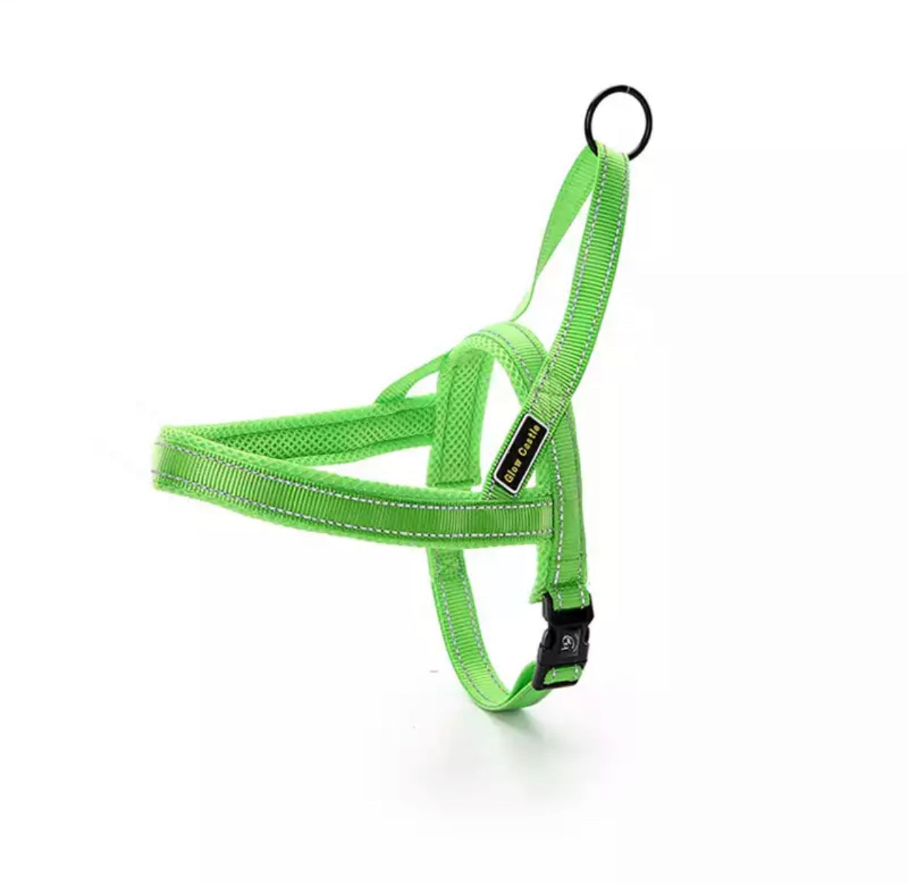 Nylon Dog Harness - Lime