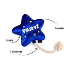 Party Time Best Day Ever Balloon Plush Dog Toy