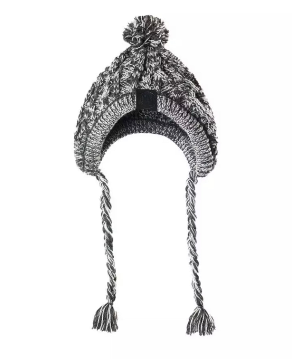 Knitted Dog Hat - Grey