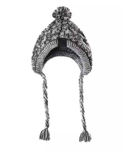 Knitted Dog Hat - Grey