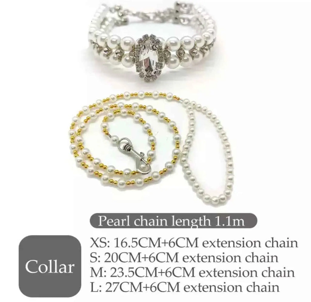 Pearl Necklace Collar