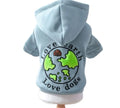 Love Earth, Love Dogs Hoodie