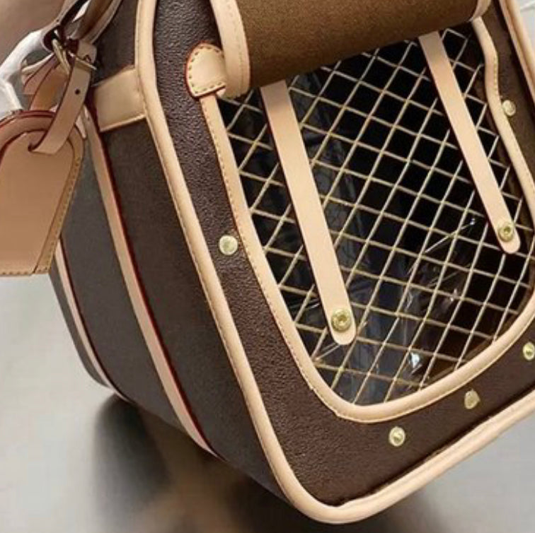 Pet Carrier - Brown