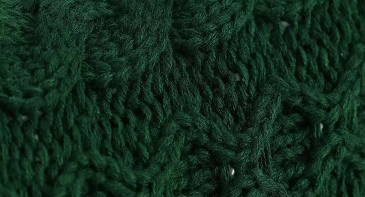 Italian Grey Hound Knit Jumper - Emerald Green