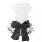 Ruffle Dress - White