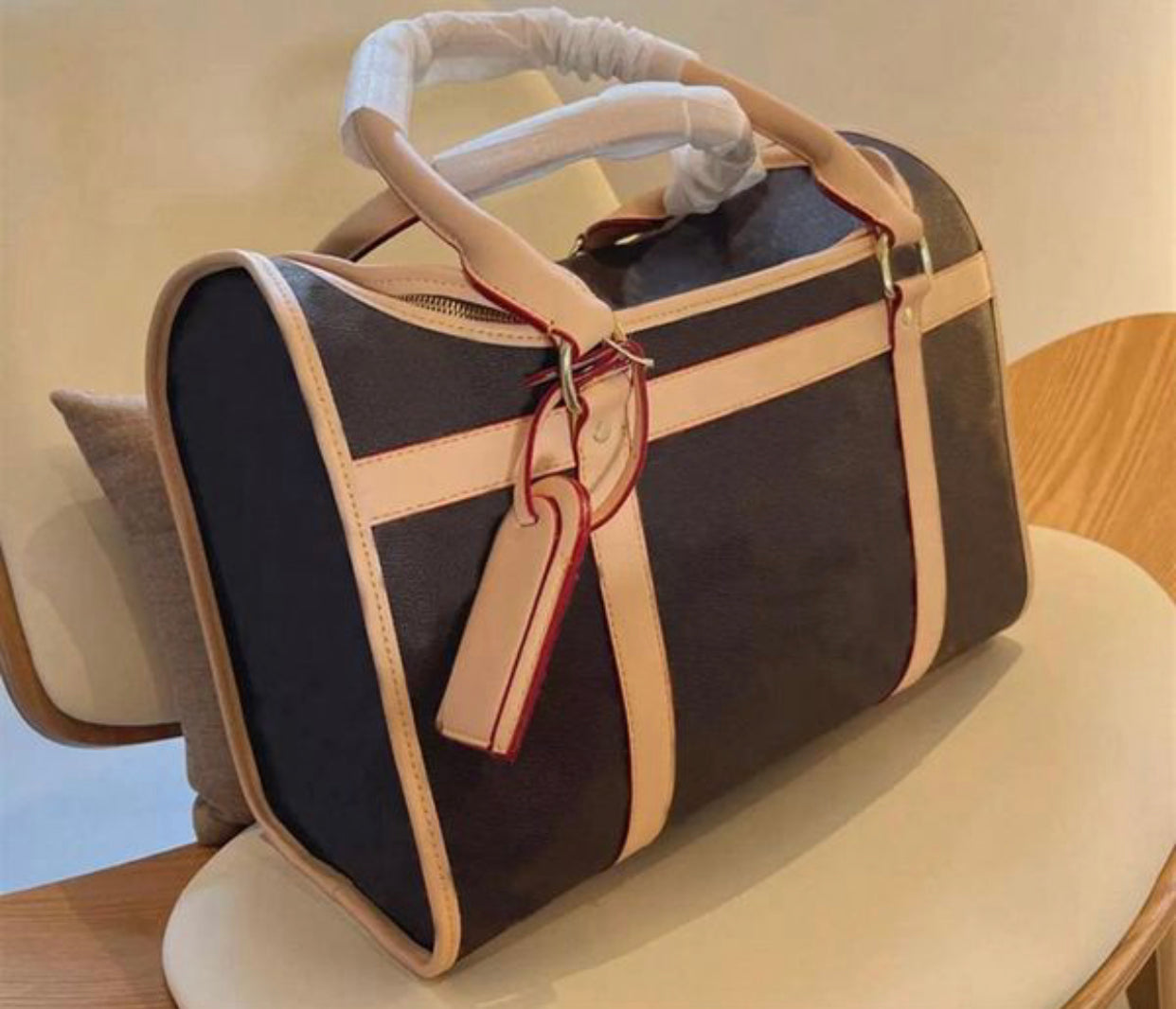 Pet Carrier - Brown