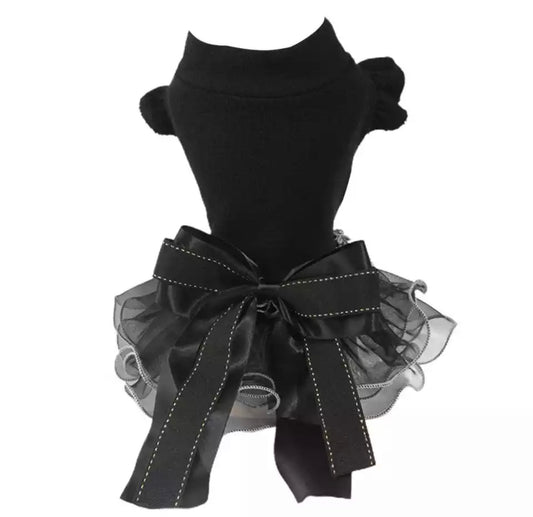 Ruffle Dress - Black