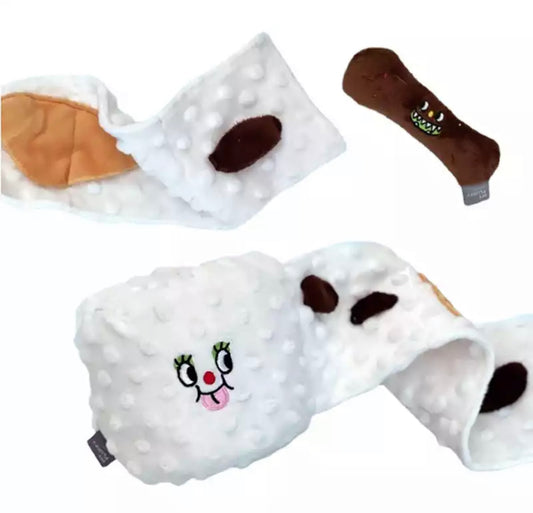 Interactive Hide and Seek Toilet Roll Dog Toy
