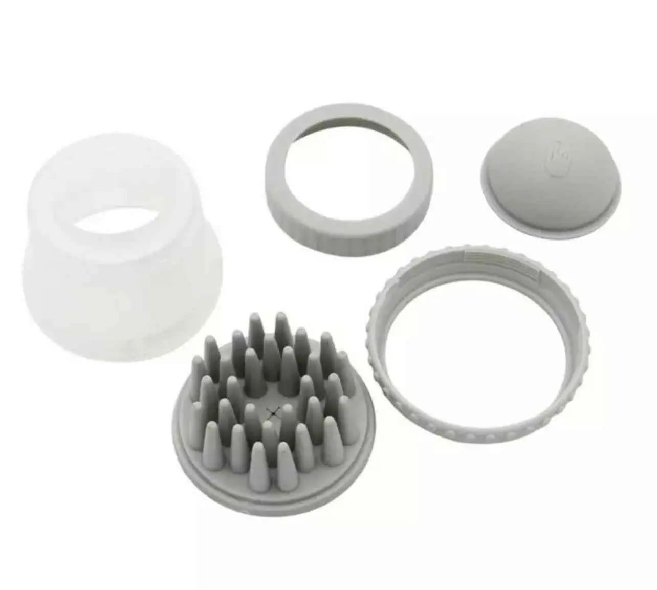 Pet Scrubber Shampoo Dispenser Silicone Brush