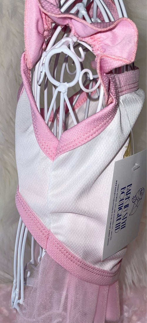 Cherub Ruffle Dog Vest - Pink
