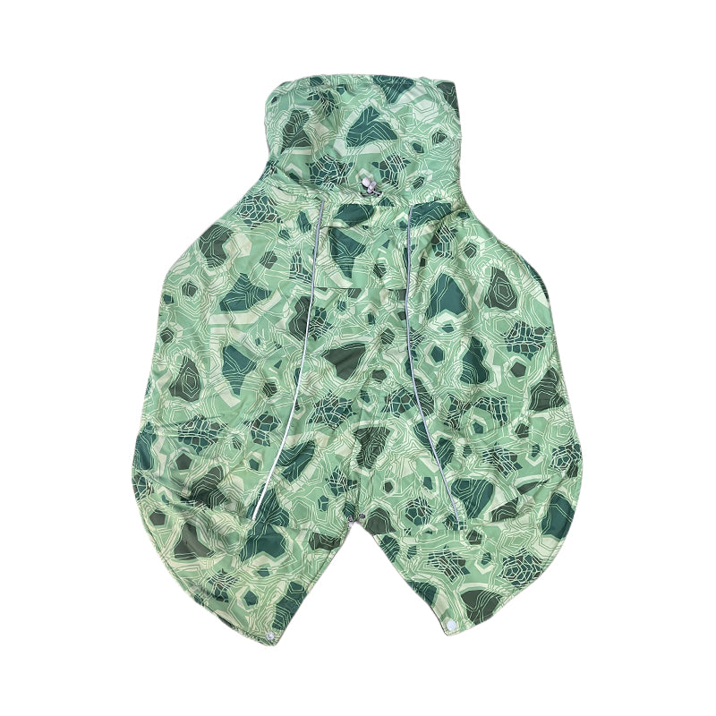 Dog Cape Jacket - Green