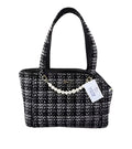 Tweed Pet Carrier - Black
