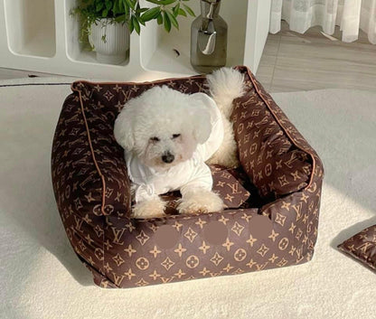 Dog Bed - Brown