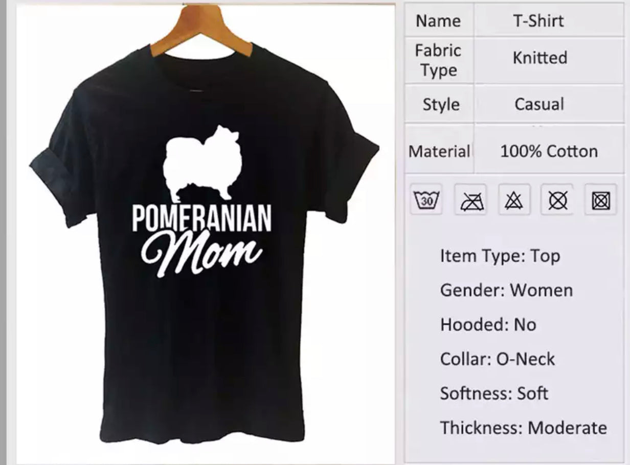 Pomeranian Mom T-Shirt