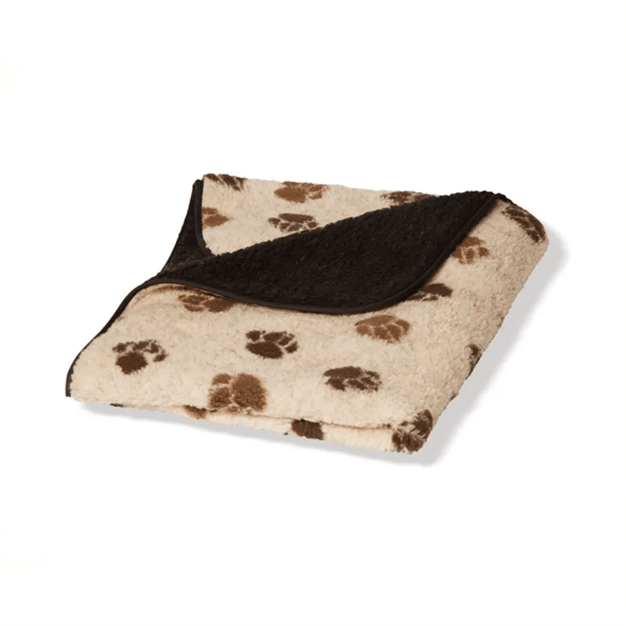 Danish Design Beige Sherpa Fleece Blanket