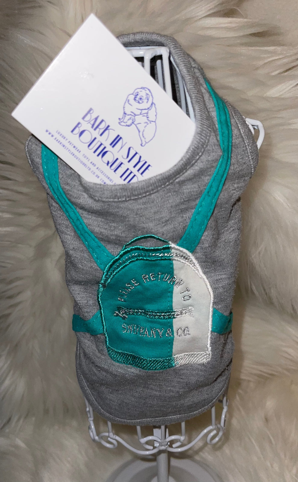 Sniffany Backpack Top - Mint