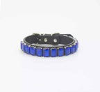 Gemstone Dog Collar - Royal Blue