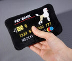 Pet Bank Card Plush Toy - Black