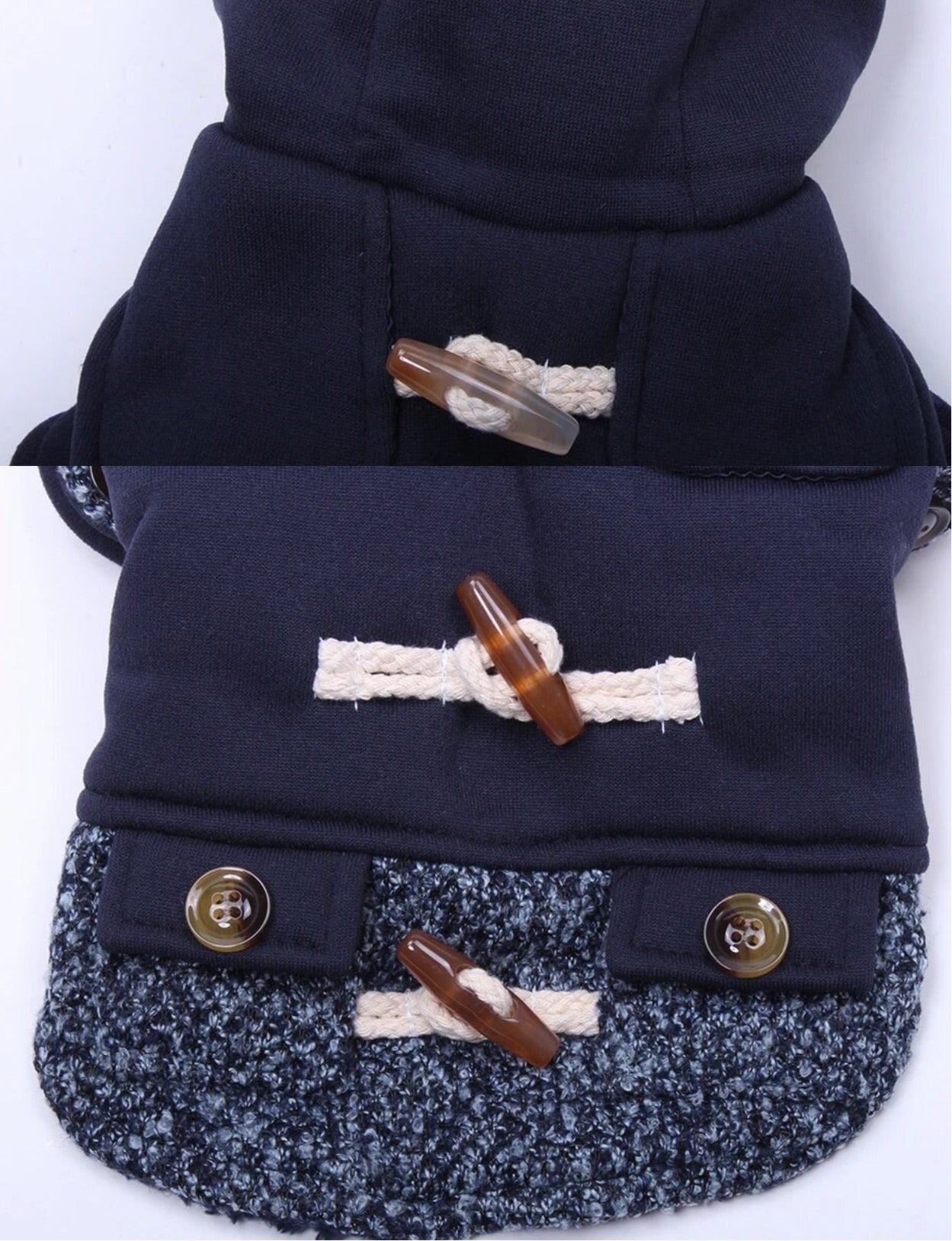 Duffle Coat - Navy Blue