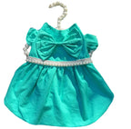 Dreamy Dress with Pearl Detail - Egg Blue