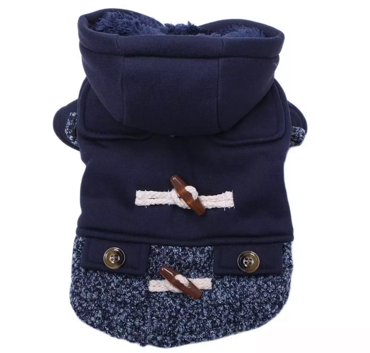 Duffle Coat - Navy Blue